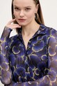 Φόρεμα Desigual CELLS LACROIX σκούρο μπλε 25SWVK29