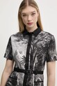 Φόρεμα Desigual TROPIC LITOGRAPHY LA μαύρο 25SWVW96