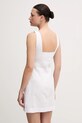 Ρούχα Φόρεμα από λινό μείγμα Calvin Klein Jeans J20J225277 λευκό