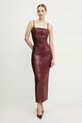 Ρούχα Φόρεμα Herve Leger Gemma HFL8503778 μπορντό