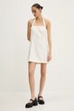 Φόρεμα Abercrombie & Fitch KI159.5487.178 μπεζ SS25