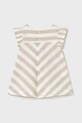 Φόρεμα μωρού Mayoral Newborn 1847.2B.Newborn.PPYH μπεζ SS25