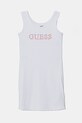 Παιδικό φόρεμα Guess απλικέ λευκό J5GK39.K8RT2.PPYA