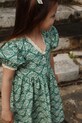 Παιδικό βαμβακερό φόρεμα Konges Sløjd COEUR LACE DRESS GOTS KS102650
