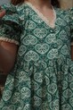 Παιδικό βαμβακερό φόρεμα Konges Sløjd COEUR LACE DRESS GOTS KS102650