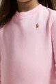 Παιδικό φόρεμα Polo Ralph Lauren 312965124001 ροζ