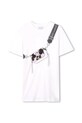 Παιδικό βαμβακερό φόρεμα Marc Jacobs στάμπα ροζ W60530.86.108