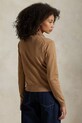 Βαμβακερή ζακέτα Polo Ralph Lauren 211959285 μπεζ SS25