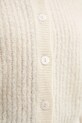 Ζακέτα από μίγμα μαλλιού A.P.C. cardigan milo WPABE.F22246 μπεζ