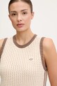 Γιλέκο adidas Originals KNITTED VEST μπεζ JD0904