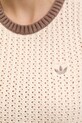 Γιλέκο adidas Originals KNITTED VEST JD0904 μπεζ