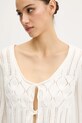 Πλεκτή ζακέτα Hollister Co. μπεζ KI350.5239.101