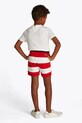 Παιδικό σορτς Tommy Hilfiger KB0KB09470.128.176.PPYA κόκκινο