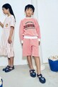 Αγορίστικα Παιδικό βαμβακερό σορτς Kenzo Kids K61121.114.150 κόκκινο