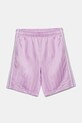 Παιδικό σορτς adidas Originals JC9044 μωβ SS25
