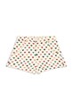 Σορτς Konges Sløjd FRANKIE MINI SHORTS GOTS βαμβάκι μπεζ KS103183