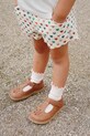 Σορτς Konges Sløjd FRANKIE MINI SHORTS GOTS KS103183 μπεζ