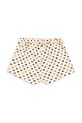 Σορτς Konges Sløjd FRANKIE MINI SHORTS GOTS KS103183 μπεζ SS25