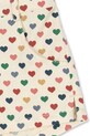 Σορτς Konges Sløjd FRANKIE MINI SHORTS GOTS μπεζ KS103183