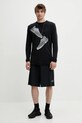 Σορτς MM6 Maison Margiela SH0MU0017 μαύρο SS25