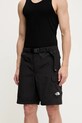 Σορτς The North Face TNF X NSE ύφασμα μαύρο NF0A8BJMJK31