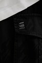Βαμβακερό σορτσάκι G-Star Raw D08566.D955 μαύρο