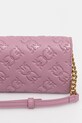 Αξεσουάρ Δερμάτινη τσάντα ώμου Pinko 103765.A1YB μωβ