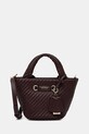 Τσάντα Guess FRANCY απομίμηση λείου δέρματος μπορντό HWWG95.30750
