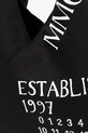 Βαμβακερή τσάντα MM6 Maison Margiela μαύρο SB6WD0013.P7260