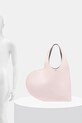Δερμάτινη τσάντα Coperni Heart Tote COPBA14F6031 ροζ