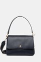 Τσάντα Tommy Hilfiger συνθετικό σκούρο μπλε AW0AW16815