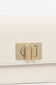 Δερμάτινη τσάντα Furla μπεζ BAFKACO.ARE000.PNN00