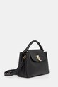 Δερμάτινη τσάντα Bally WAH010 μαύρο SS25