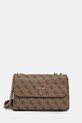 Τσάντα Guess ERICA απομίμηση λείου δέρματος καφέ HWESG9.51020