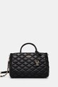 Τσάντα Guess TAMSIN απομίμηση λείου δέρματος μαύρο HWQG96.32060