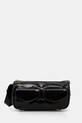 Τσάντα Guess WALDENA απομίμηση λείου δέρματος μαύρο HWTG96.46170