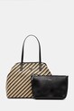 Τσάντα Guess VIKKY υφασμάτινο μαύρο HWWS93.18290