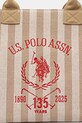 Βαμβακερή τσάντα U.S. Polo Assn. Pool μπεζ BEU2P8693WCO
