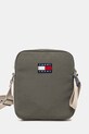 Σακίδιο Tommy Jeans υφασμάτινο πράσινο AM0AM13277