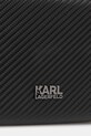 Δερμάτινο φακελάκι Karl Lagerfeld μαύρο 552453.815927