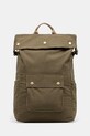 Βαμβακερό σακίδιο πλάτης Barbour Barbour Transport Foldover Backpack Bag υφασμάτινο πράσινο UBA0746