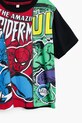 Παιδικό βαμβακερό μπλουζάκι Desigual x Marvel κόκκινο 25SBTK06