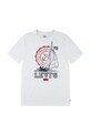 Μπλουζάκι Levi's COASTAL CLUB TEE στάμπα λευκό 8EM281