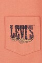 Παιδικό μπλουζάκι Levi's CANYON LANDSCAPE TEE πορτοκαλί 8EM301