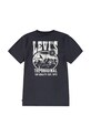 Παιδικό μπλουζάκι Levi's VALLEY VIEW TEE 9EM600 μαύρο SS25