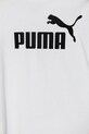 Αγορίστικα Παιδικό βαμβακερό μπλουζάκι Puma ESS No. 1 Logo Tee 684930 λευκό