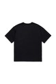 Παιδικό βαμβακερό μπλουζάκι Diesel TMARCUS OVER T-SHIRT J02022 μαύρο SS25