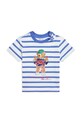 Μωρό βαμβακερό μπλουζάκι Polo Ralph Lauren βαμβάκι μπλε 320965904001