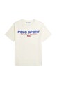 Παιδικό βαμβακερό μπλουζάκι Polo Ralph Lauren στάμπα μπεζ 323837629010