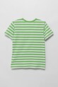 Παιδικό βαμβακερό μπλουζάκι United Colors of Benetton 3FHXC10MW.G.Seasonal πράσινο SS25